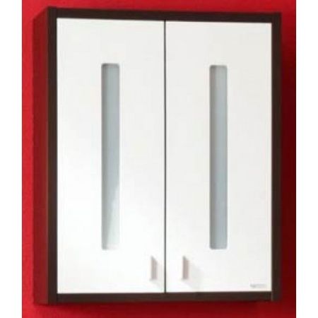 Подвесной шкаф Бриклаер Бали 60 Светлая лиственница/Белый глянец, артикул 4627125412165