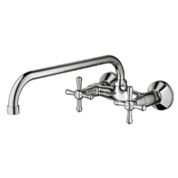 Смеситель для кухни настенный Prohanss P10.47, хром