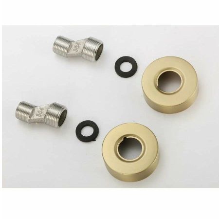 Смеситель для ванны Fmark FS8225C, матовое золото