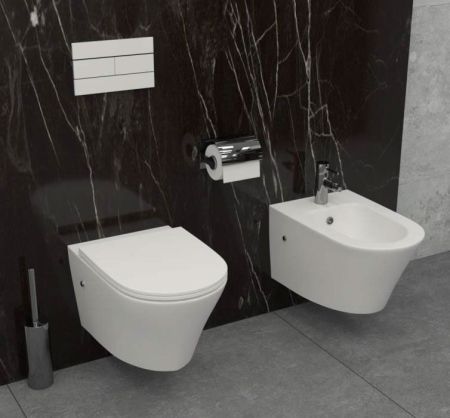 Унитаз подвесной JACOB DELAFON RODIN EDY102-00 Rim гор. вып. 52*35,5 (белый), шт, артикул EDY102-00