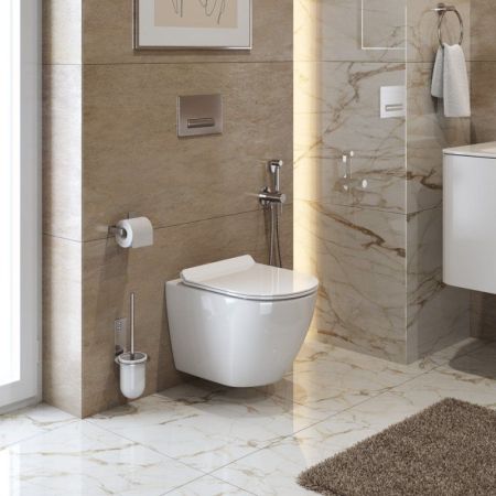 Унитаз подвесной безободковый CEZARES STYLUS, артикул CZR-2316-SC