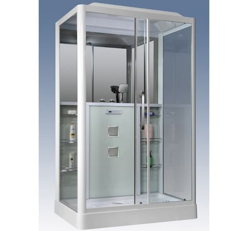 Душевая кабина Grossman GR-127 120x90 профиль Белый стекло прозрачное, артикул GR127R