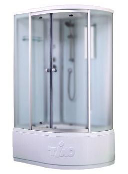 Душевая кабина Timo Standart Silver Fabric T-6620SFL, 120x85x220