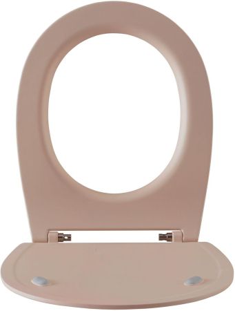 Сиденье для унитаза Allen Brau Fantasy Smartfix, Soft-Close 4.11005.SM розовый, артикул 4.11005.SM