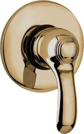 Emmevi Harmony, встраиваемый в стену однорычажный смеситель для душа, цвет бронза, артикул 22009/BR