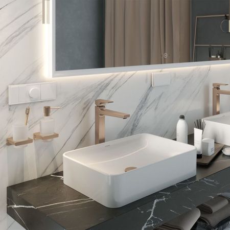 HG Xuniva Q Раковина-чаша 550х400 без перелива, белый, артикул 60168450