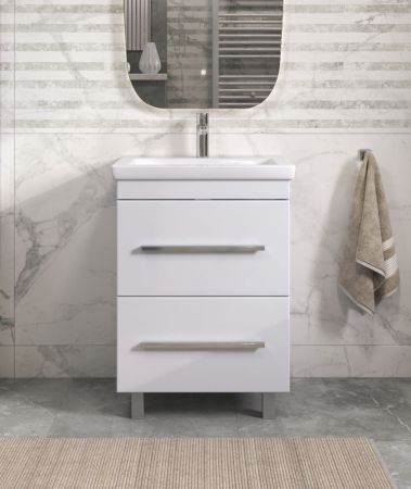 Тумба под раковину напольная VIGO Land tn.LAN.COM.60.2Y, 60 см, артикул tn.LAN.COM.60.2Y