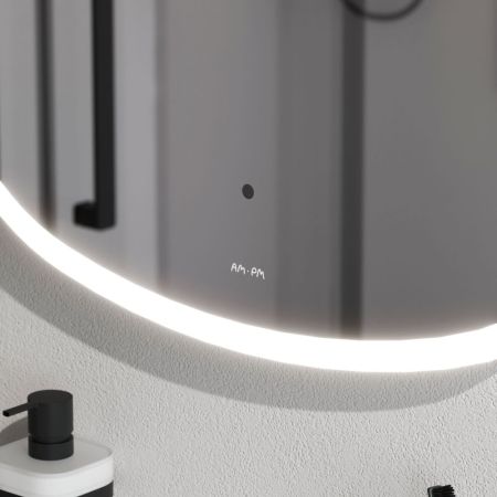 M8FMOX0651WGS Зеркало универсальное с контурной LED-подсветкой, ИК- сенсором, квадрат, 65 см, артикул M8FMOX0651WGS