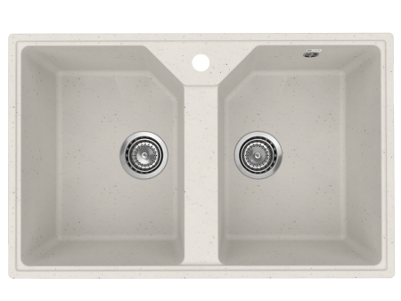 Мойка Practik белый камень (PR-M 770-001), артикул PR-M 770-001