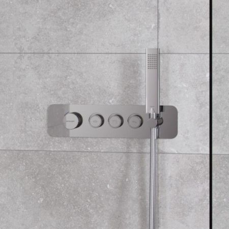 Смеситель для душа скрытого монтажа EXCELLENT Krotos AREX.8036CR (хром), артикул AREX.8036CR