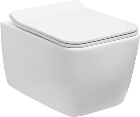 Чаша подвесного унитаза Allen Brau Liberty 4.33007.21 белый матовый, артикул 4.33007.21