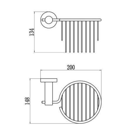 Держатель для освежителя воздуха Savol S-005633, сатин, артикул S-005633