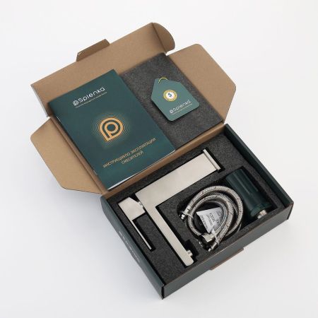 Смеситель для раковины Splenka S224.10.05, сатин, артикул S224.10.05