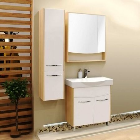 Тумба под раковину Акватон Инфинити 76 H 1A196701IFSC0 Ясень Коимбра, артикул 1A196701IFSC0