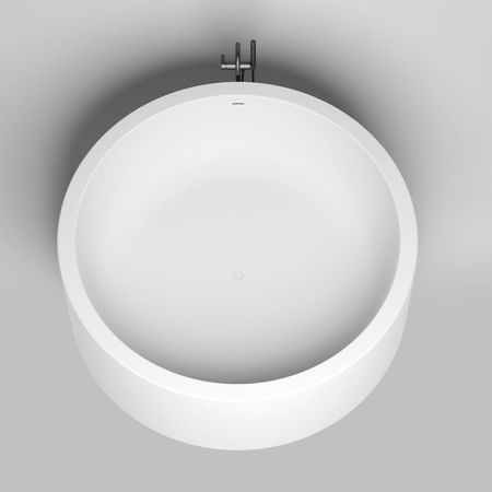 Salini Isola Ванна отдельностоящая 2000x2000x710 мм со встроенным сливом-переливом, каркасом: Белый матовый, артикул 101111M