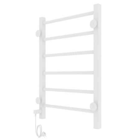 Полотенцесушитель электро "Феличия ЧК6 400х600", белый муар, правый, артикул 73207588