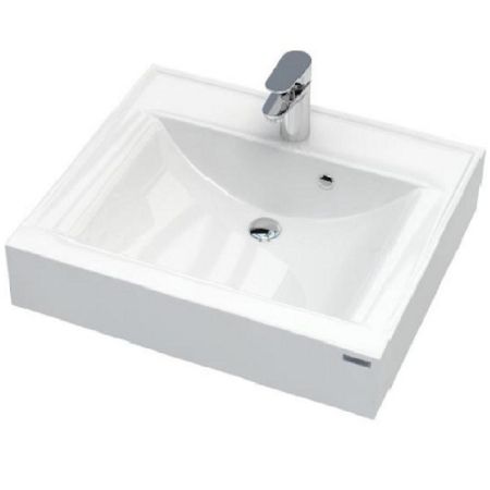 Раковина Paulmark Amberg 60 PM750431 на стиральную машину Белая