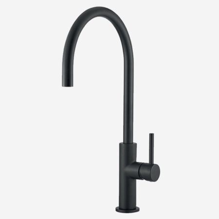 Смеситель для кухни Webert Oblique OB920302560, черный, артикул OB920302560