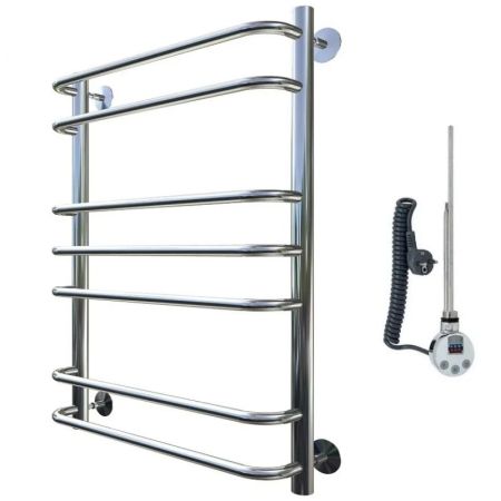 Электрический полотенцесушитель Тругор Идеал 3 элТЭН 80x50 Хром, артикул Идеал3/элТЭН8050