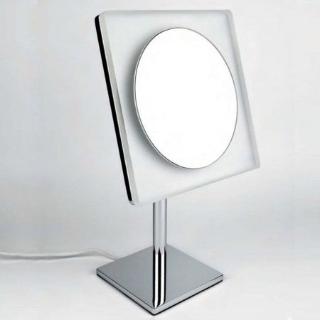 Colombo Complementi Зеркало косметическое, увеличение х3, подсветка, цвет: хром, артикул B9755.CR