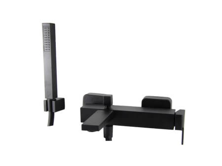 Смеситель для ванны Webert Pegaso PE850101560, черный, артикул PE850101560