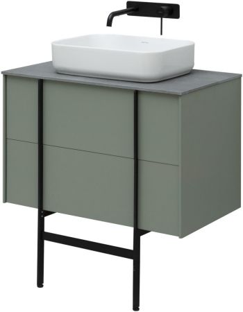 Тумба под раковину Allen Brau Reality 80 1.32005.CGM олива матовый, артикул 1.32005.CGM