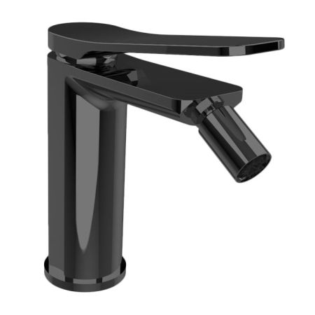 Bongio GIO2 Смеситель для биде на 1 отв., с донным клапаном, цвет: черный матовый, артикул 80522NEPR