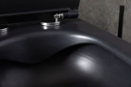 Чаша подвесного унитаза Allen Brau Reality 4.32006.31 черный матовый, артикул 4.32006.31
