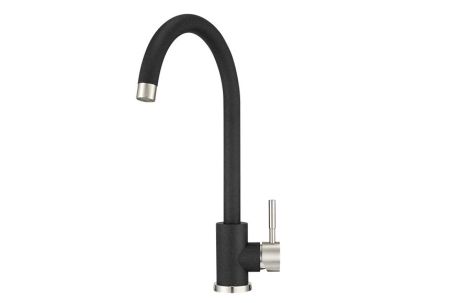 Смеситель для кухни GRANULA (ST-4031, ЧЁРНЫЙ), артикул ST-4031, ЧЁРНЫЙ