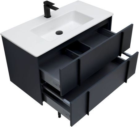 Тумба под раковину Allen Brau Reality 90 1.32006.AM антрацит матовый, артикул 1.32006.AM