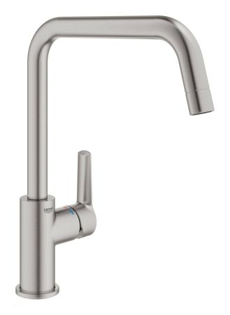 Смеситель для кухни GROHE Start 2021, высокий излив, суперсталь (30470DC0)