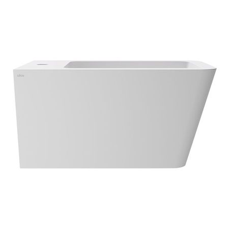 Биде, Alice, Hide, тип установки-подвесной, ширина, мм-350, глубина, мм-550, высота, мм-285, форма чаши-прямоугольная, отверстия для смесителя-1, материал-керамика, вид грязеотталкивающего покрытия-Aliglaze+, крепления в комплекте, без сливного механизма,, артикул 31220109SET