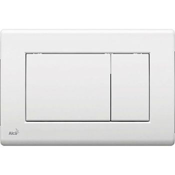 Смывная клавиша ALCAPLAST  M270 (два режима слива, механическое, белый) , шт
