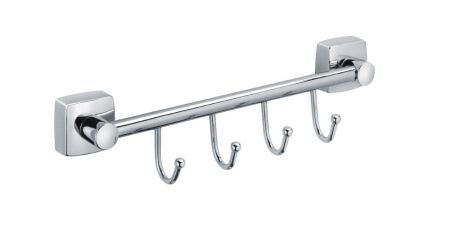 Крючки для полотенец Fixsen Kvadro FX-61305B-4 Хром, артикул FX-61305B-4