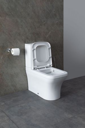 Чаша напольного унитаза Allen Brau Infinity 4.21012.20 белый глянец, артикул 4.21012.20