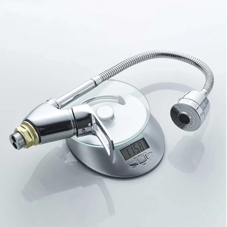 Смеситель для кухни с гибким изливом Shevanik S5143, хром, артикул S5143