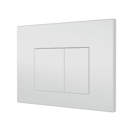 Кнопка смыва Nikel White Matt для инсталляции Hasvik (Хасвик), ABS пластик