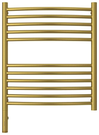 Полотенцесушитель электрический "БОГЕМА 3.0" 600х500 / МЭМ левый (Состаренная латунь)