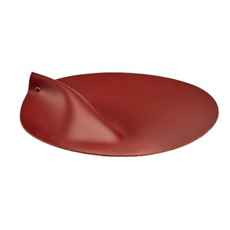 ADJ Крышка для корзины для белья, D40 см., цвет: бордо/коньяк, артикул 0044.30/09