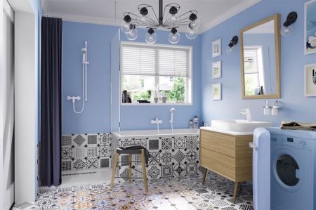 Смеситель для ванны Kludi Pure&Easy 376819165 Белый Хром, артикул 376819165