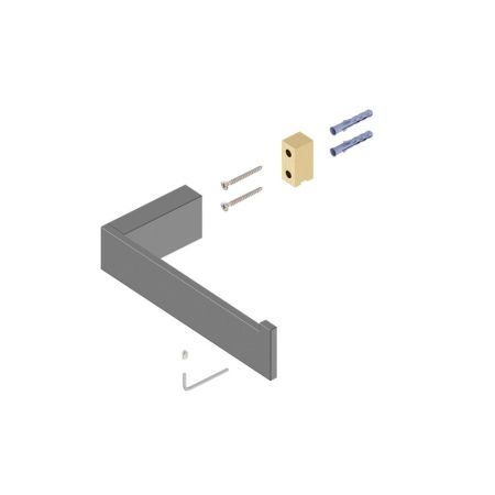 Бумагодержатель Timo Petruma черное золото (15241/18), артикул 15241/18