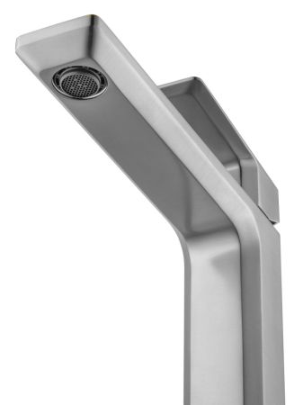 Смеситель для раковины высокий WONZON & WOGHAND DIAMOND, Брашированный никель (WW-88239011-BN), артикул WW-88239011-BN