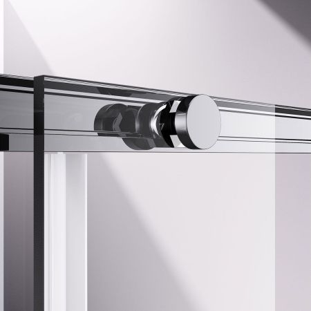 Душевой уголок Slim-N VSR-4SN8014CL, 1400*800, хром, стекло прозрачное, артикул VSR-4SN8014CL