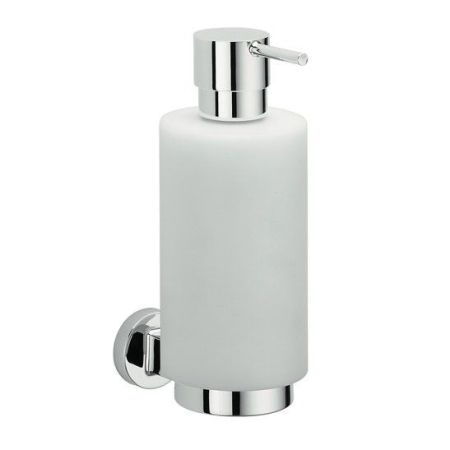 Colombo Nordic дозатор для жидкого мыла, цвет: хром/матовое стекло, артикул B9323.CR-VAN