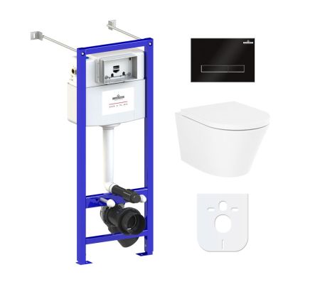 Комплект 6 в 1 Lavinia Boho Biore Rimless 77050190, премиум со стеклянной клавишей, артикул 77050190