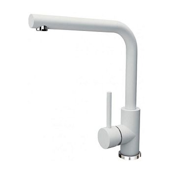 Смеситель для кухни Dr. Gans Лира 319.08Н.1123.401, белый