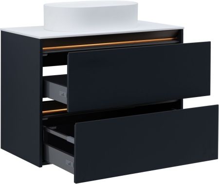 Тумба под раковину Allen Brau Activity 90 1.34013.AM антрацит матовый/олива браш, артикул 1.34013.AM