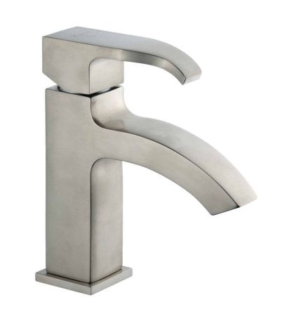 Emmevi Niagara, однорычажный смеситель для раковины с донным клапаном, цвет зачищенный хром