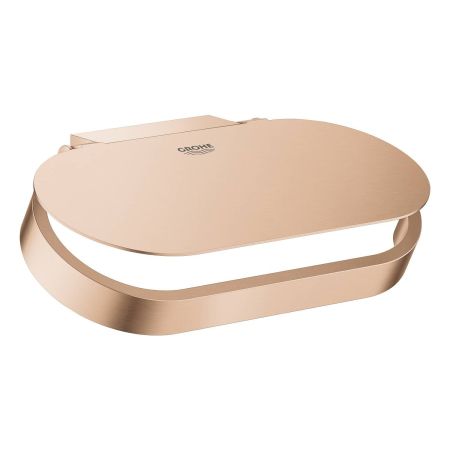 Держатель для туалетной бумаги GROHE Selection, с крышкой, теплый закат матовый (41069DL0), артикул 41069DL0