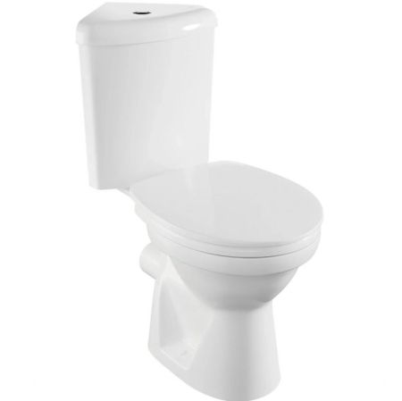 Угловой унитаз Norm Wenkel, крышка термопласт с микролифтом, артикул 9854B099-7200